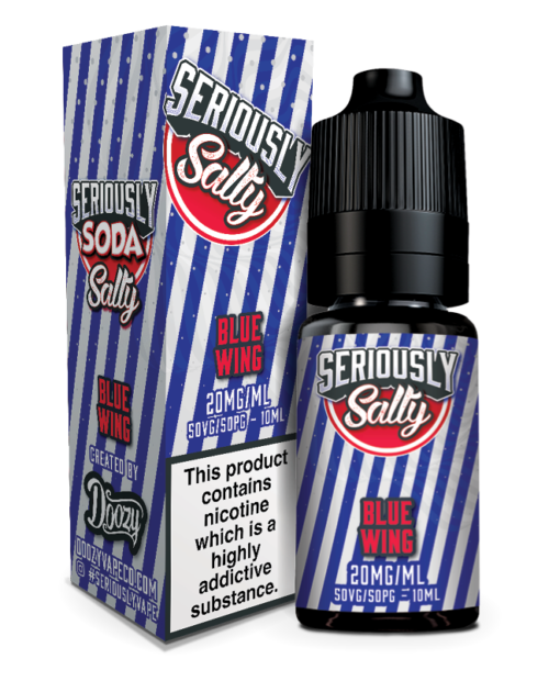 Blue Wing Seriously Salty Soda 10ml Bottle
