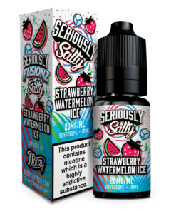 STRAWBERRY WATERMELON ICE Seriously Fusionz Salty 10ml Bottle Box Large