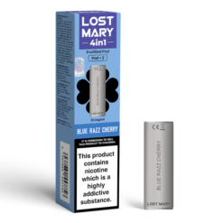 lost mary 4-in-1 prefilled pod - blue razz cherry