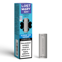 lost mary 4-in-1 prefilled pod - blueberry sour raspberry