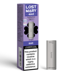 lost mary 4-in-1 prefilled pod - grape